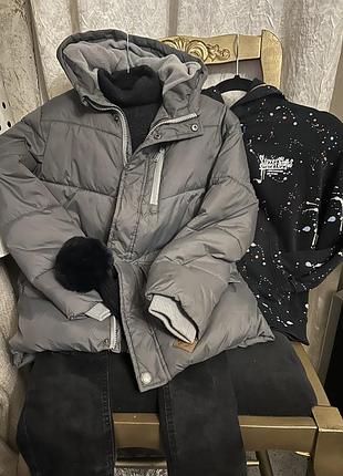 Зимовий сет на хлопчика 140 см