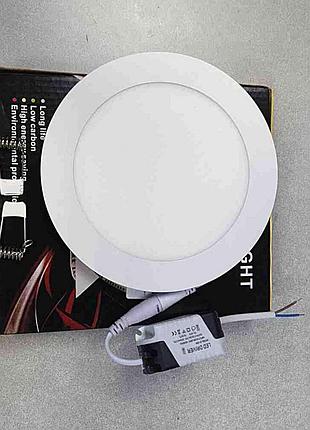 Б/у светильник потолочный встраиваемый led 16х16см.