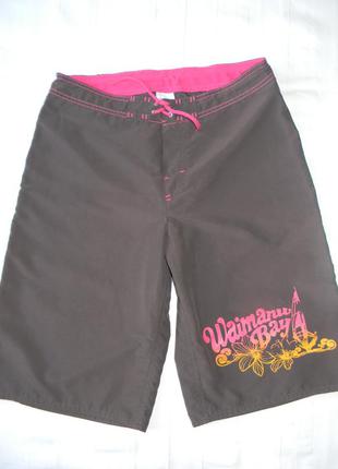 Пляжные шорты waimanu bay р.170/72 ,14 лет