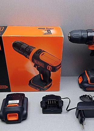 Шуруповерт б/у black&decker bdcdd12 3