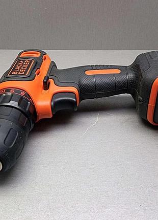 Шуруповерт б/у black&decker bdcdd12 4