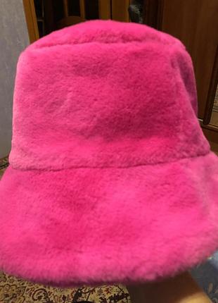 Мехова шапка панама