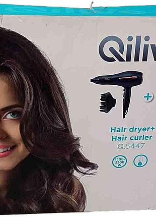 Утюжок щипцы для волос плойка выпрямитель б/у qilive q.5447