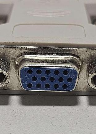 Б/у перехідник dvi/vga 4