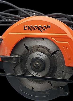 Циркулярная дисковая пила б/у dnipro-m cs-185m