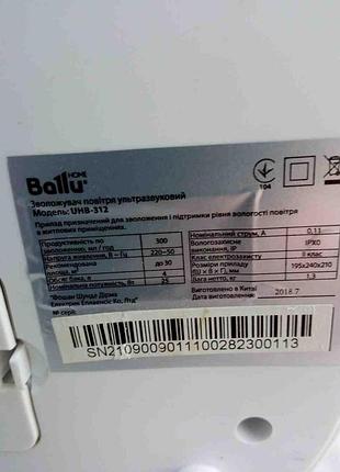 Очисник зволожувач повітря б/у ballu uhb-312
