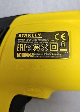 Дрель б/у stanley stdh8013c 8