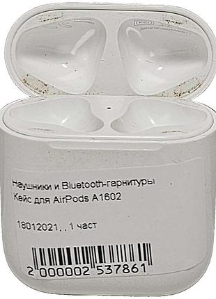 Наушники bluetooth-гарнитура б/у кейс для airpods a1602