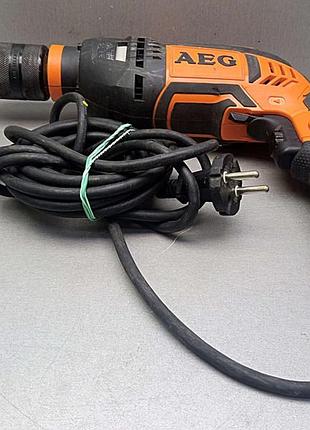 Дрель б/у aeg be 750 r 7