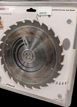 Пильный диск б/у bosch optiline wood 190х30 24 (2608640615)
