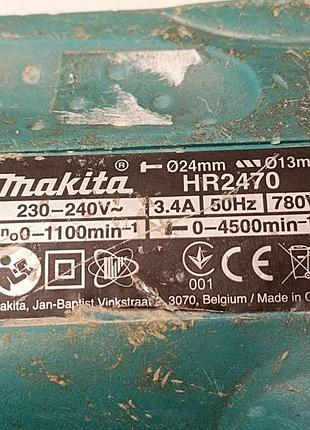 Перфоратор б/у makita hr2470 8