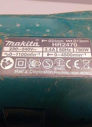 Перфоратор б/у makita hr2470 8