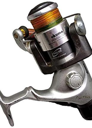 Рыболовная спиннинговая катушка б/у okuma toledo td20