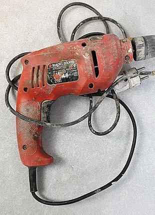 Дрель б/у black&decker kr50cre 2