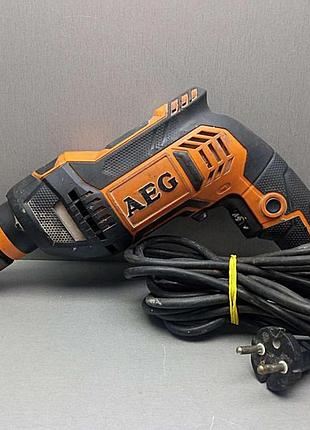 Дрель б/у aeg be 750 r 2