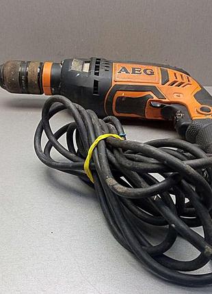 Дрель б/у aeg be 750 r 7