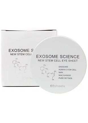 Kor japan the exosome eye sheet white круговые увлажняющие патчи под глаза с экзосами (60 шт)