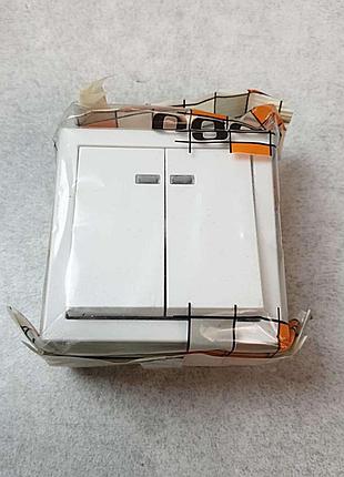 Розетка выключатель рамка б/у ego(с9в28-001) gusi electric