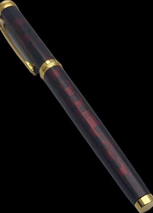 Ручка письменная шариковая перьевая б/у waterman harmonie red gt fp f 12 104