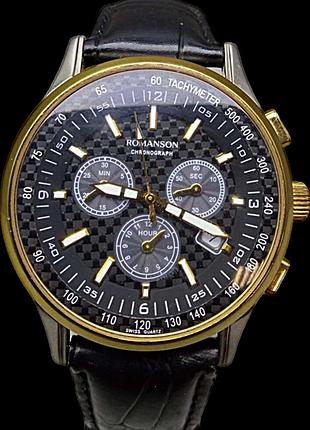 Наручний годинник б/у romanson tl4131pm2t bk