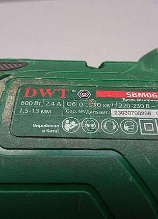 Дрель б/у dwt sbm06-13 c 8
