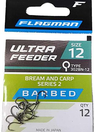 Б/у гачки flagman ultra feeder bream and carp series 2 no12
