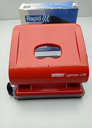 Діркопробивач степлер б/у rapid supreme c30