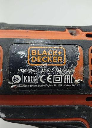 Шуруповерт б/у black&decker mt 350 8