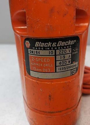 Дриль б/у black&decker dnj 84 8