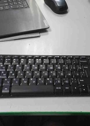 Комплект клавіатура з мишею б/у logitech wireless keyboard k230 black usb