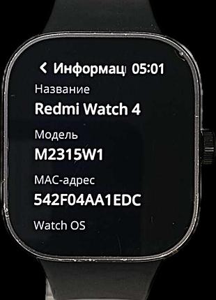Смарт-часы браслет б/у xiaomi redmi watch 4 (m2315w1)