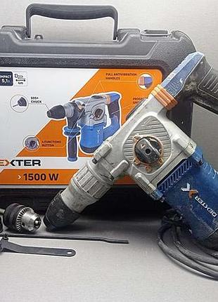 Перфоратор б/у dexter 1500rh2-50.5 3