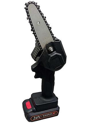 Электропила бензопила цепная б/у mini electric chain saw 24v