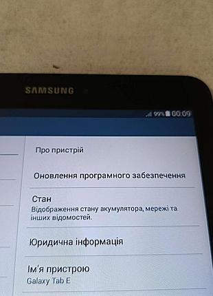 Планшет планшетный компьютер б/у samsung galaxy tab e sm-t561 9