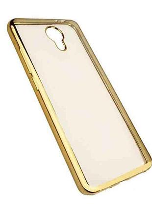 Чохол для мобільного телефона remax air series for meizu m5 gold