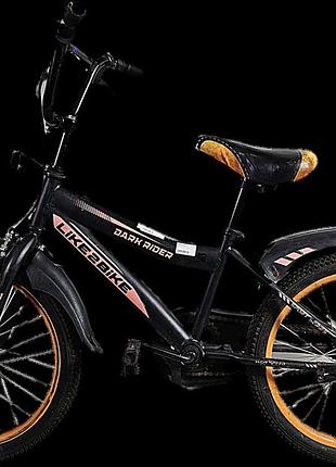 Велосипед б/у like2bike dark rider 18"