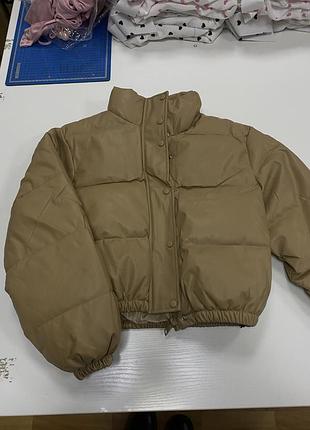 Куртка жіноча з еко шкіри