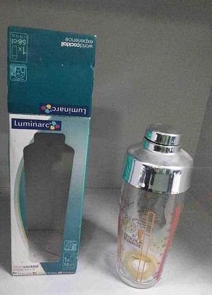 Б/у luminarc world cocktail shaker шейкер 585мл (156194)