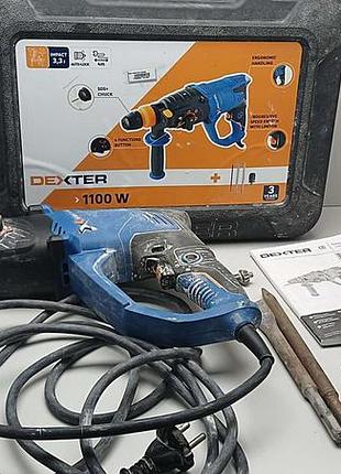 Перфоратор б/у dexter 1100rh2-40.51 (807602) 3