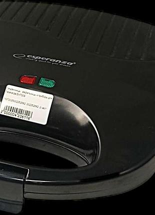 Сэндвичница вафельница для выпечки б/у esperanza ekt009