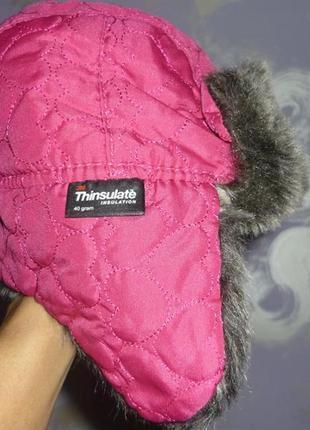 В наявності суперова стьобана шапка - f&f - 4-8 років - thinsulate /фліс - ідеал f&f 150 грн