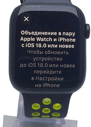 Смарт-годинник браслет б/у apple watch series 7 gps 45mm