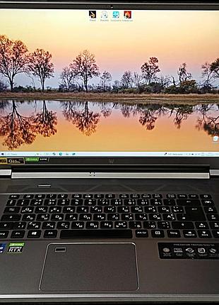 Ноутбук б/у acer predator triton 500se(intel core i9-11900h 2.5ghz/ram 32gb/ssd 2+1tb/nvidia geforce rtx 3080)