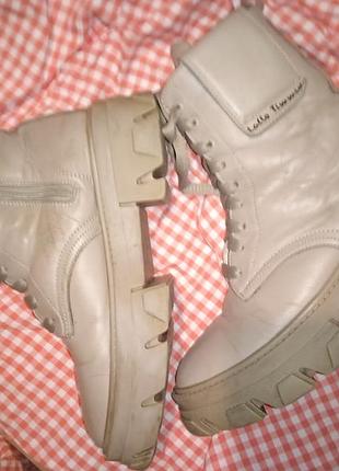 Ботинки женские натуральная кожа зима