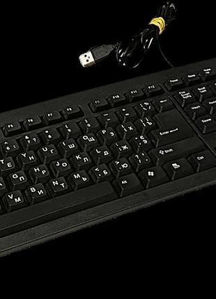 Клавиатура компьютерная б/у maxxtro kb-107