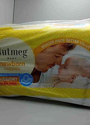Б/у nutmeg newborn nappies size 1 50