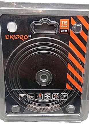 Пильный диск б/у dnipro-m extra-ceramics 115 мм 22,2 мм
