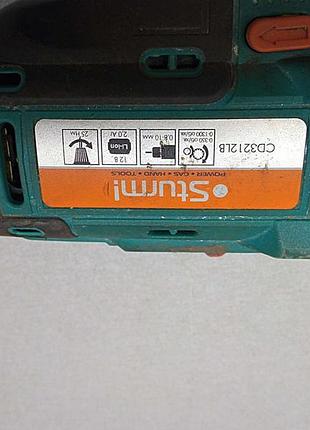 Шуруповерт б/у sturm cd3212lb 8