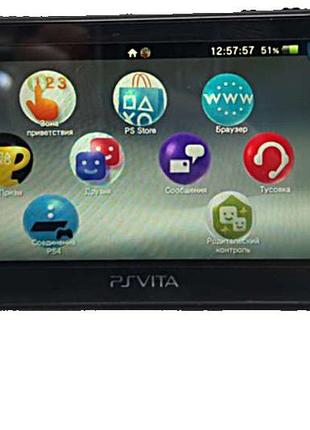 Игровая приставка б/у sony playstation vita slim (pch-2000)