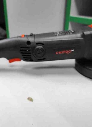 Шлифовальная машинка болгарка б/у dnipro-m gl-125s + кейс dnipro-m bp-12g